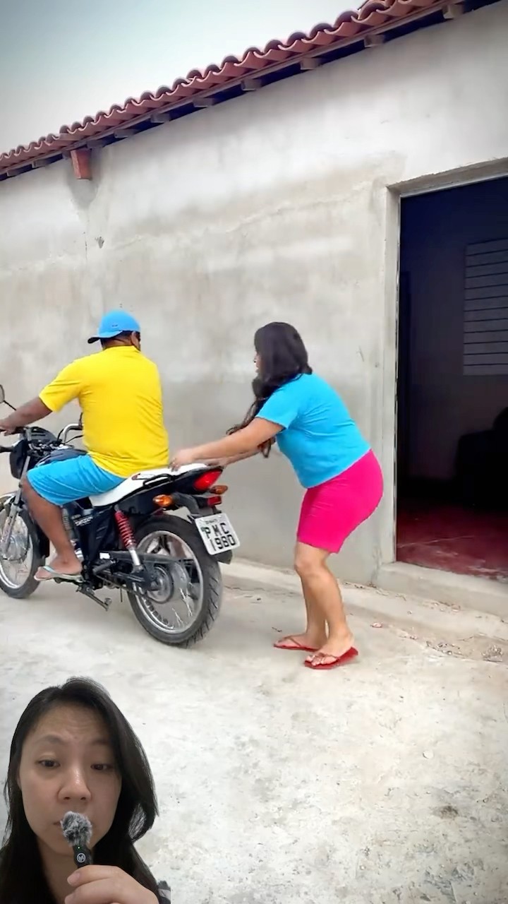 MAMA GAK BOLEH IKUT NAIK MOTOR‼️